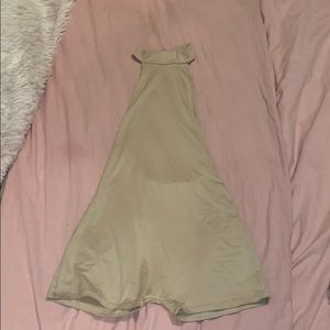 Nude Backless Romper